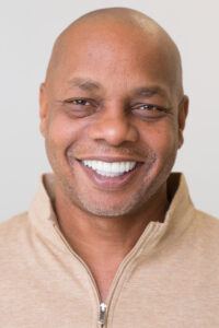  Full face view of patient’s new smile.